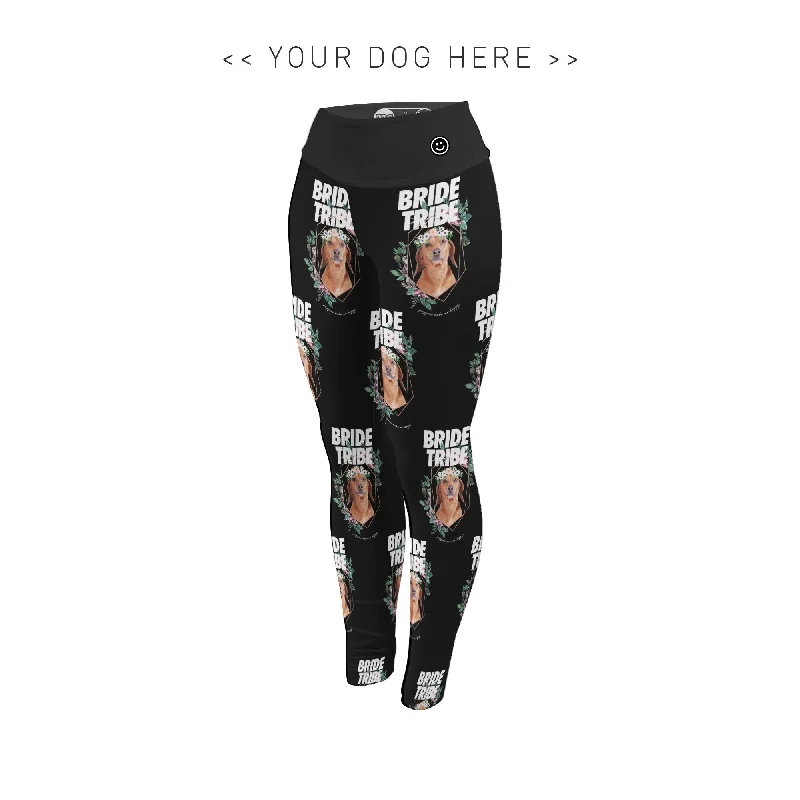 Your Dog Here - Bride Tribe - Adult Leggings