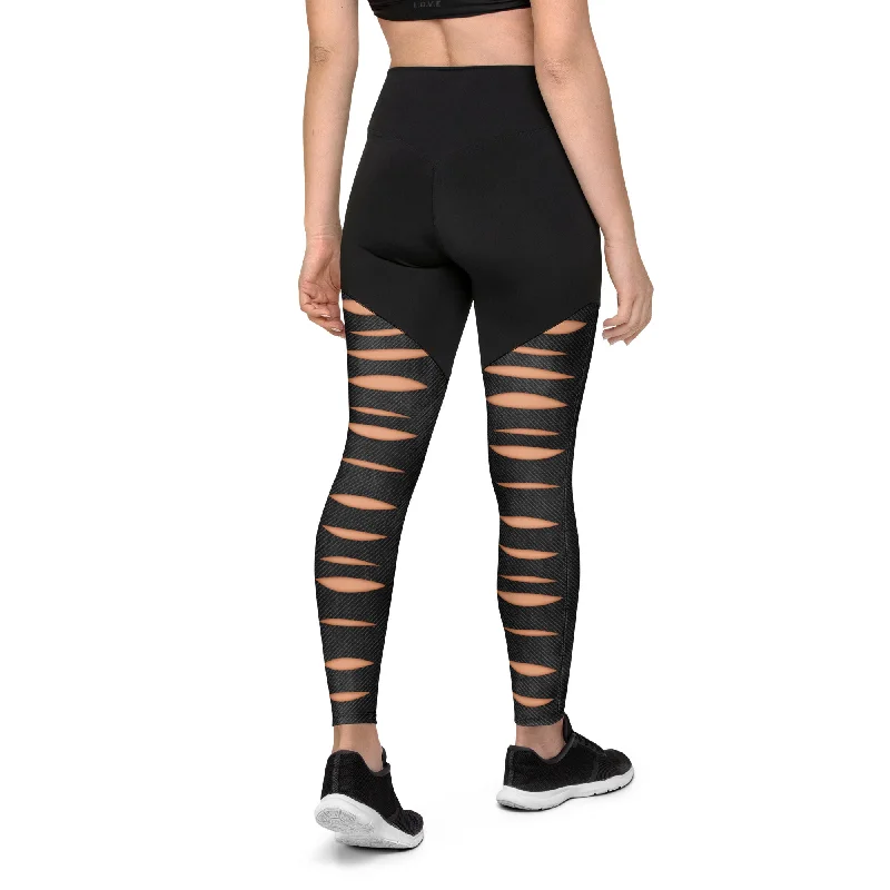 Chic Slits Compression Leggings