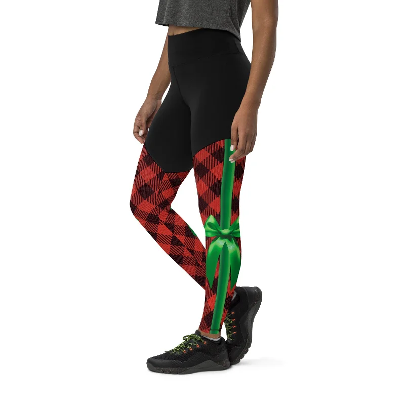 Christmas Present Compression Leggings