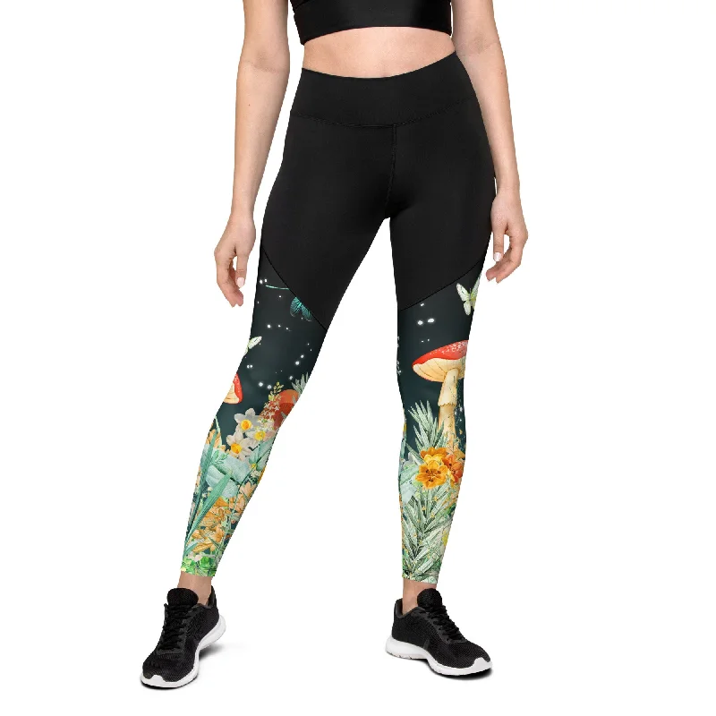 Enchanted Forest Compression Leggings