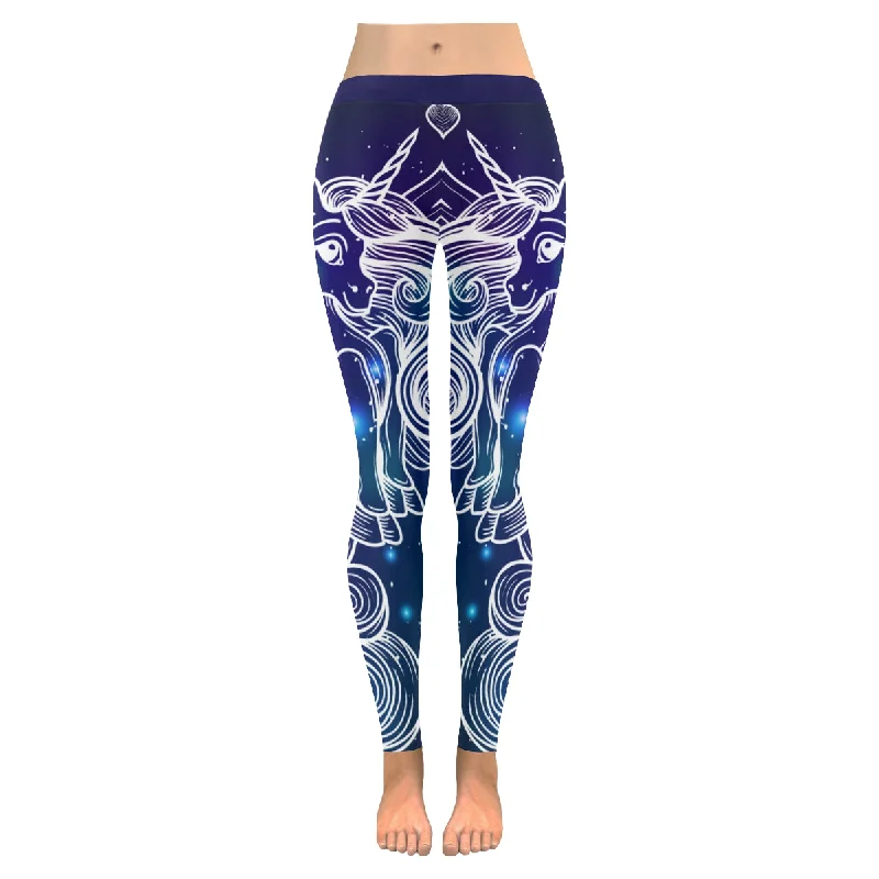 believe in unicorn Women's Low Rise Leggings (Invisible Stitch)