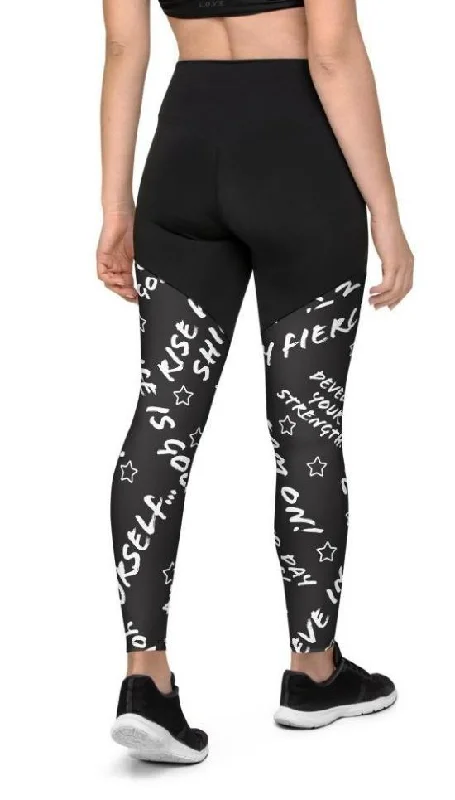 Motivational Compression Leggings