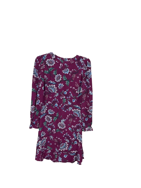 Best Seller Dress Casual Midi By Loft In Floral Print, Size: Xs