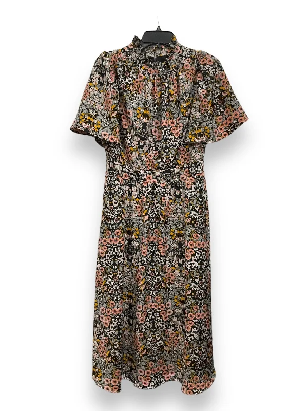 Price Reduction Dress Casual Maxi By Cmc In Floral Print, Size: L