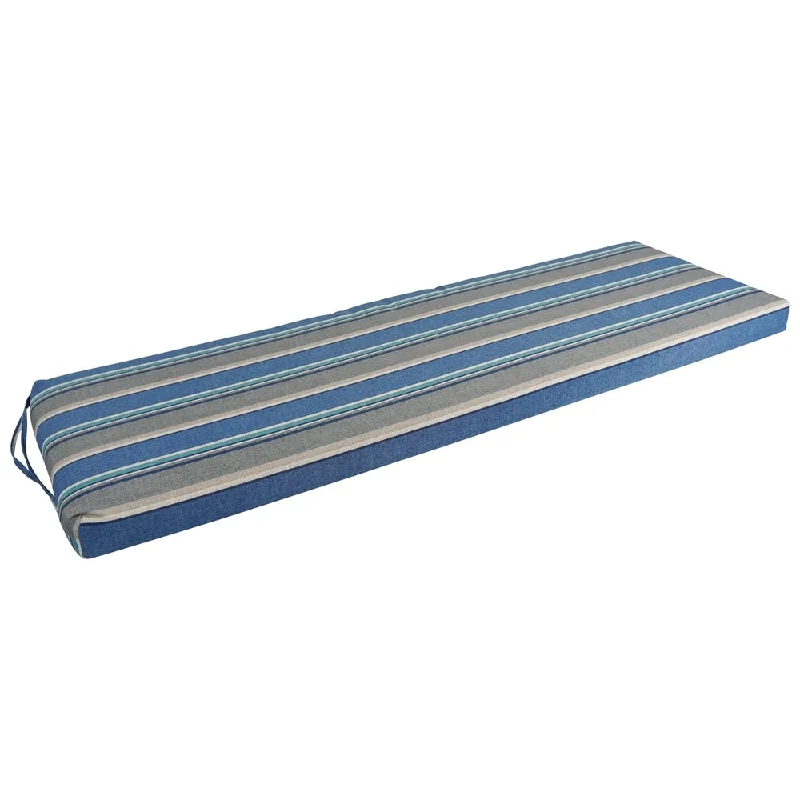 Blazing Needles 57-inch All-Weather Bench Cushion