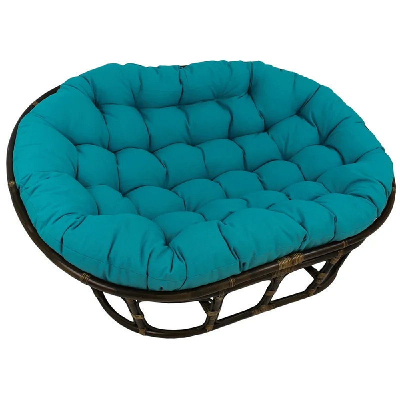 Blazing Needles 78-inch Indoor/Outdoor Double Papasan Cushion (Cushion Only)