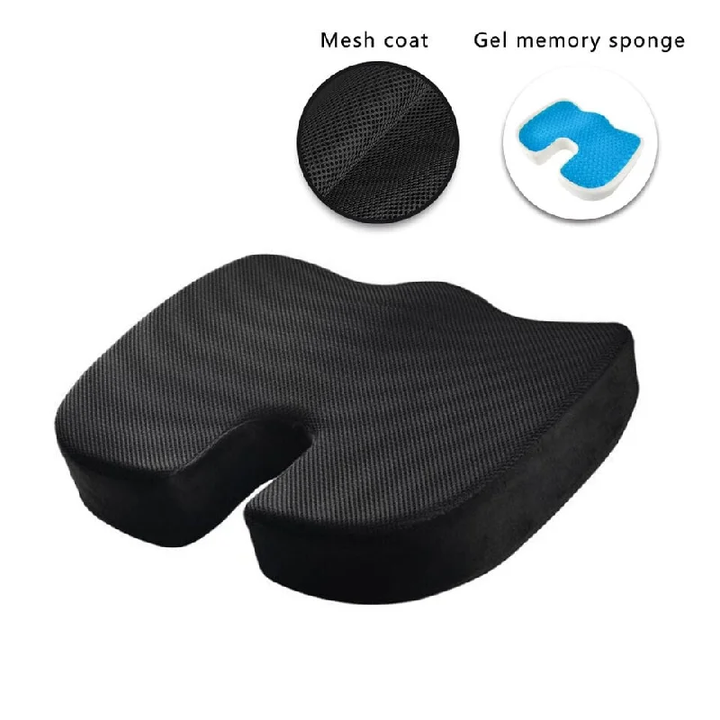 Gel Memory Foam Black