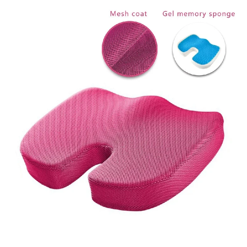 Gel Memory Foam Rose Red