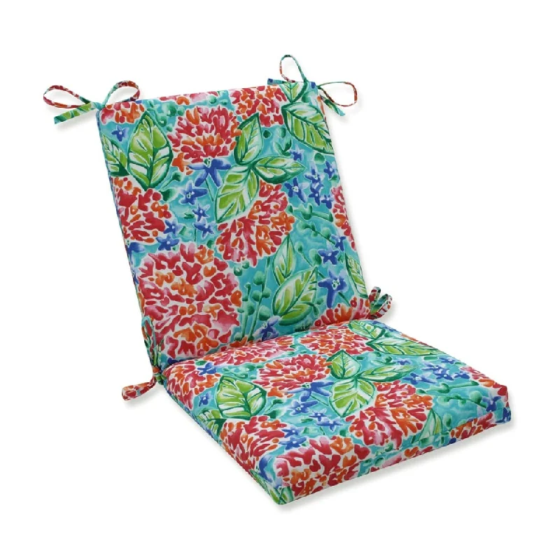 Garden Blooms Multi Squared Corners Chair Cushion