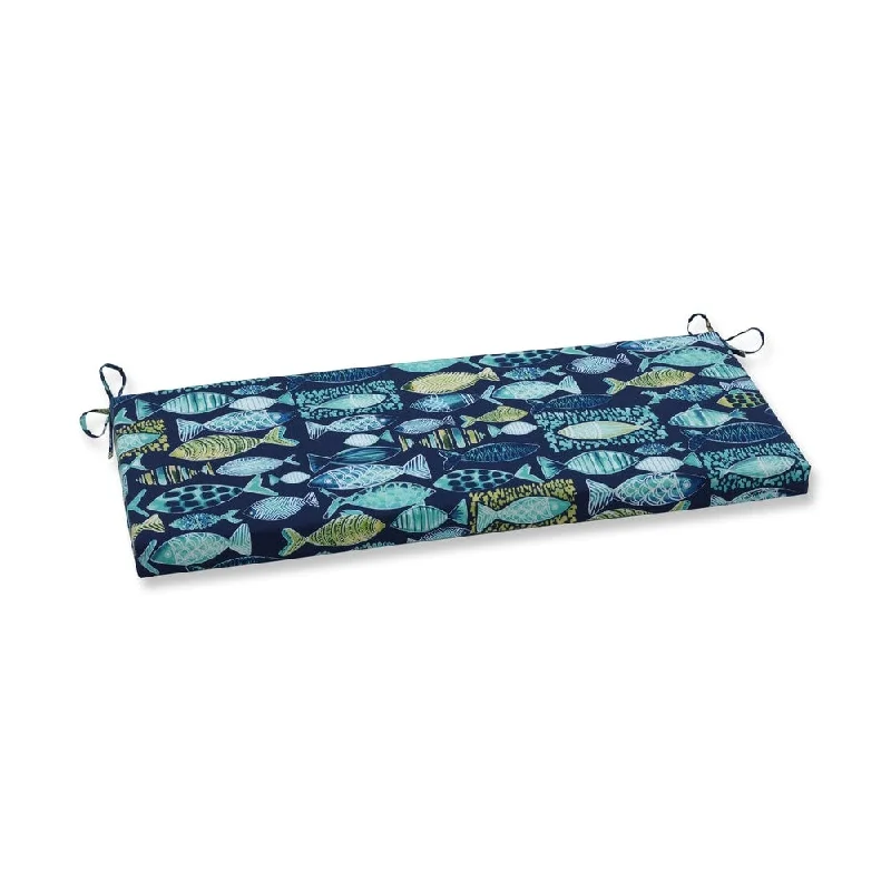 Hooked Lagoon Bench Cushion