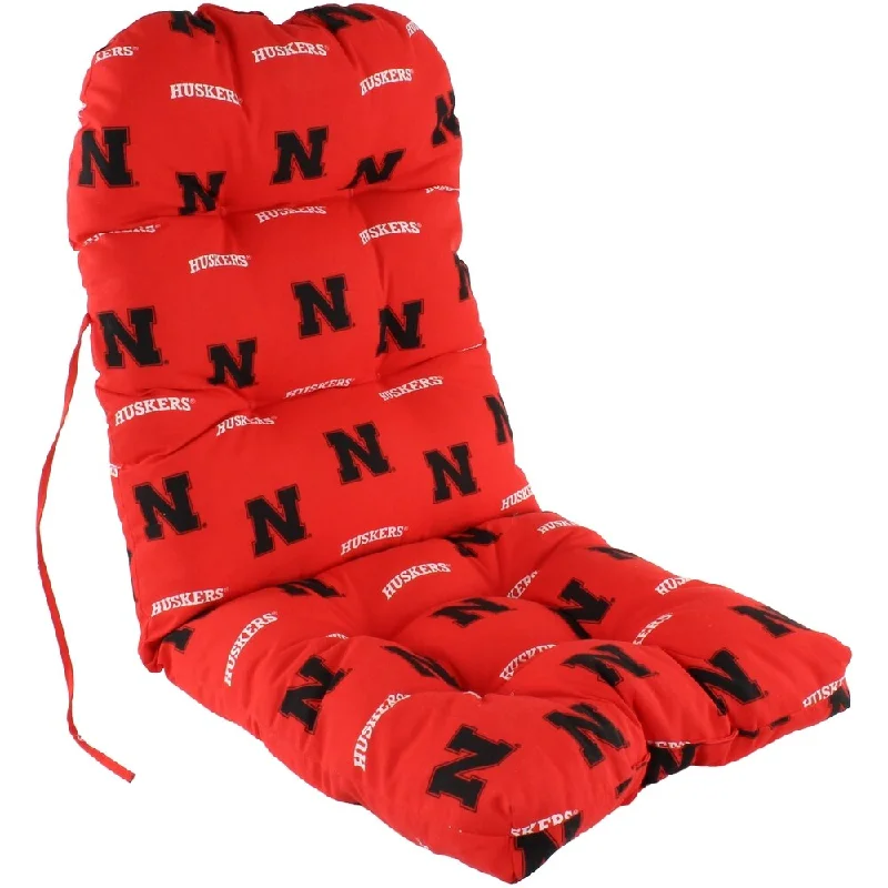 Nebraska Cornhuskers Adirondack Chair Cushion