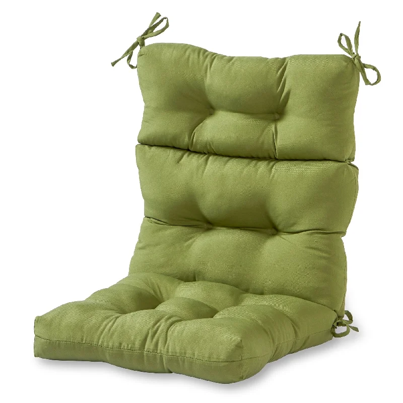 Outdoor 44x22-inch Summerside Green High Back Chair Cushion (Cushion Only)