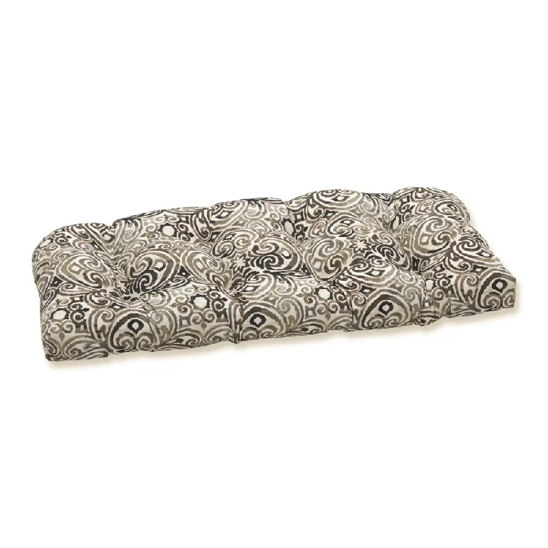 Outdoor/Indoor Corrinthian Driftwood Wicker Loveseat Cushion