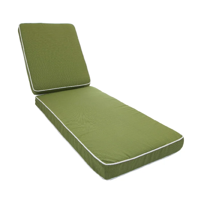 Tempo Outdoor Chaise Cushion La Playa Grass - 76" x 23"x 3.5"