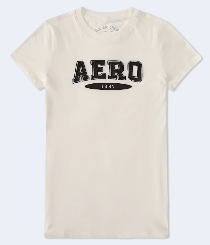 Aeropostale 1987 Appliqué Graphic Tee