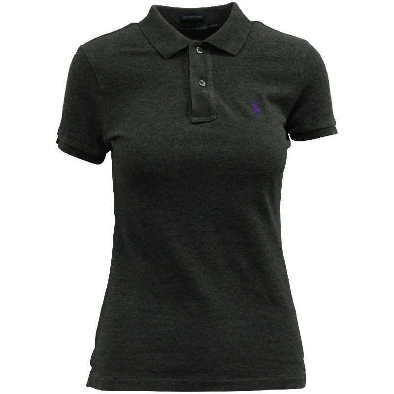 Ralph Lauren Polo Shirt in Grey Cotton