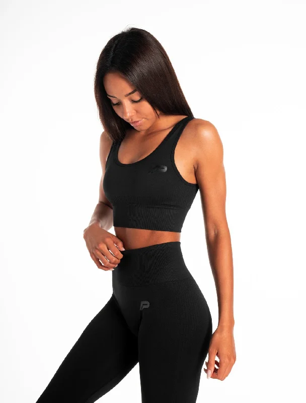 ADAPT Seamless Sports Bra - Blackout