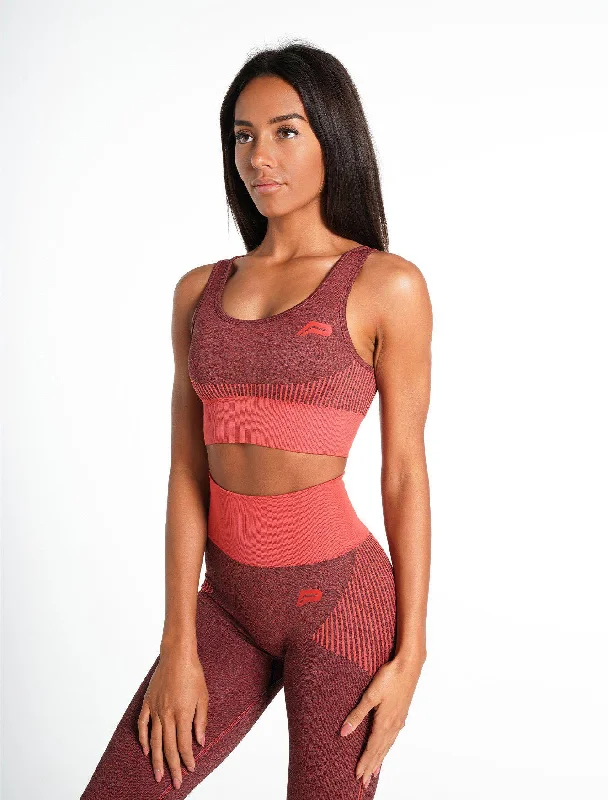 ADAPT Seamless Sports Bra - Coral Quartz