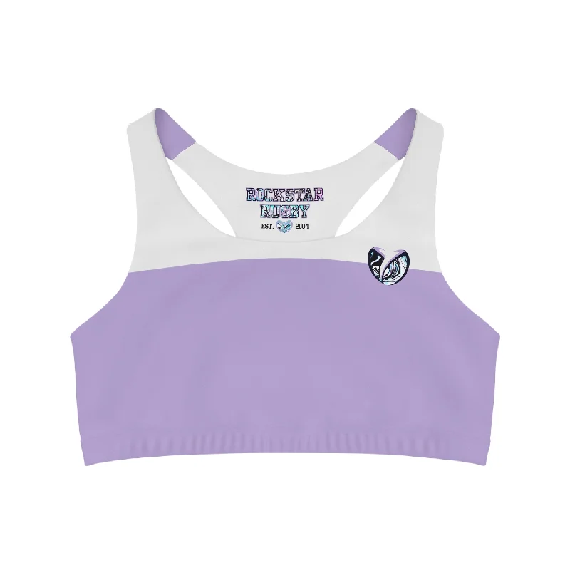 Blueberry Trails Seamless Sports Bra