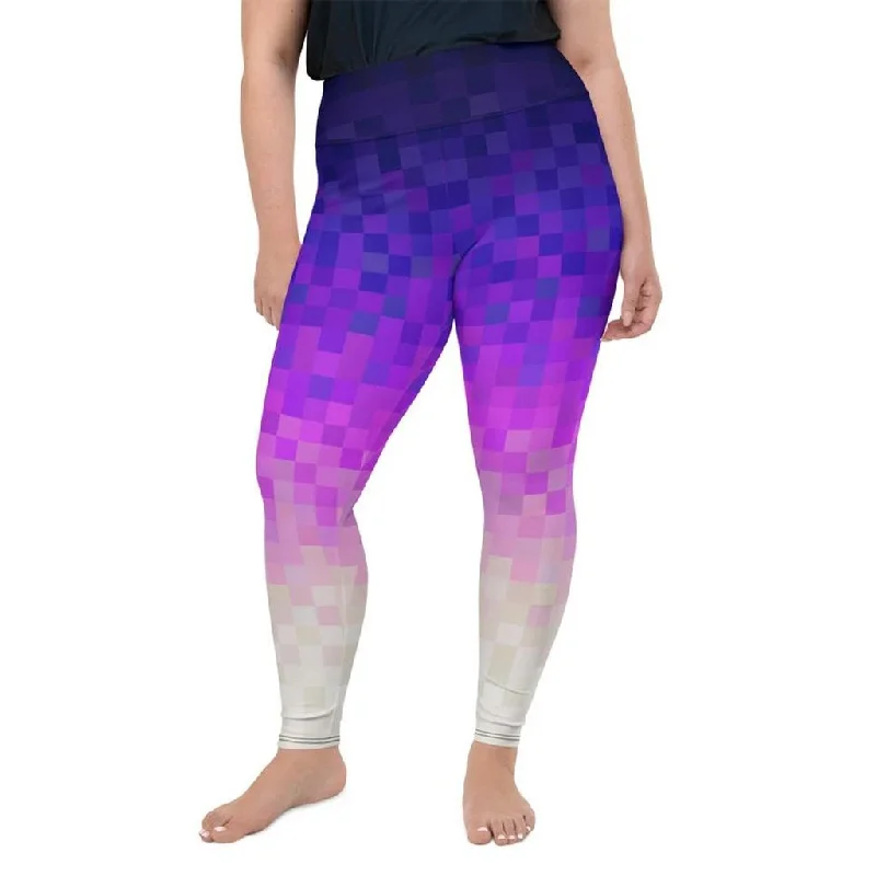 Fierce Pixel Plus Size Leggings