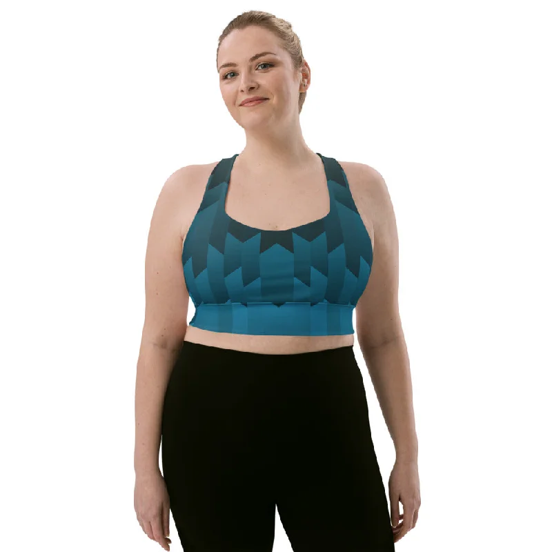 Isprinsessa Longline sports bra