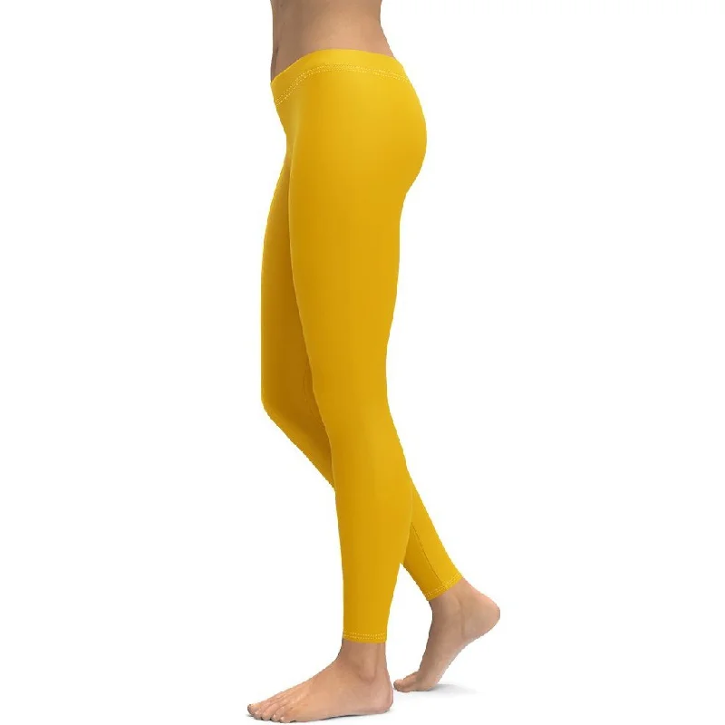 Mustard Yellow Leggings