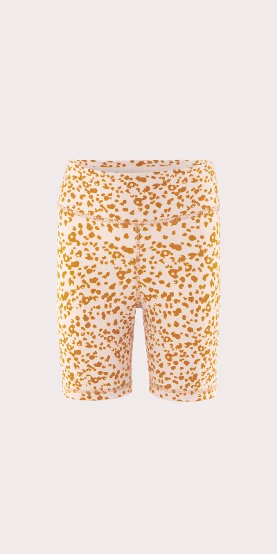 Ochre Leopard - Kids Shorts