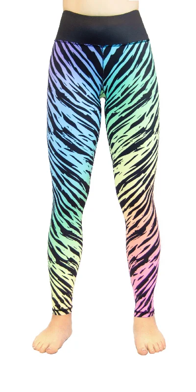 Rainbow Zebra - Legging