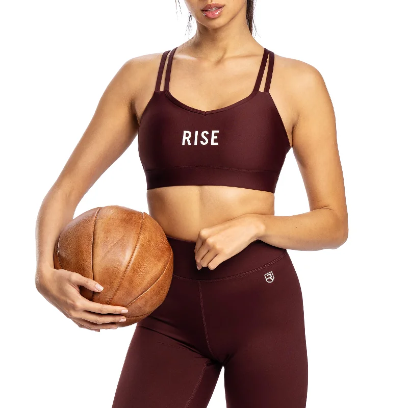 Refine Sports Bra - Burgundy