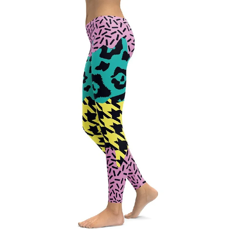 Three-Pattern Leggings